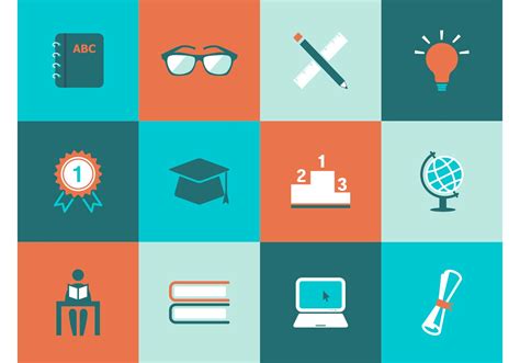 Education Vector Icons 90482 Vector Art at Vecteezy