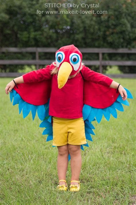 Sew an Easy Parrot Costume | Make It and Love It