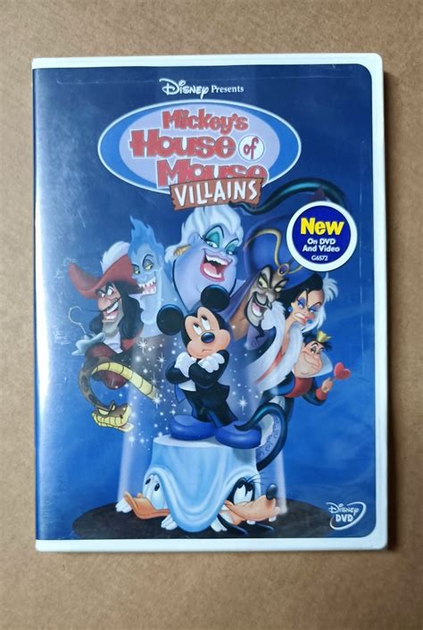 Mickey's House Of_Mouse Villains (DVD, 2002) R1 / NTSC