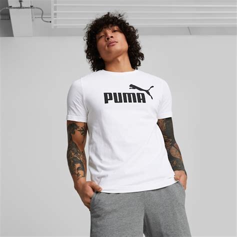 Essentials Men's Logo Tee | PUMA