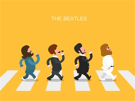 The Beatles by ZJR on Dribbble