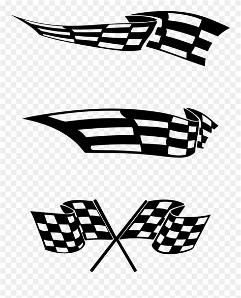 Checkered Flag Vector Clipart (#379500) - PinClipart