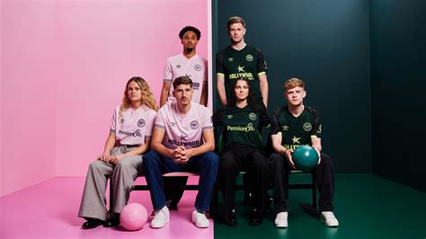 All pink? All green? All Brentford: Club unveils 2024/25 away and third ...