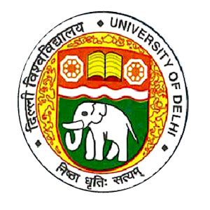 Image result for delhi university logo