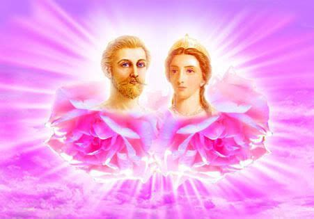 Ascended Masters Saint Germain & Lady Portia Twin Flame Love, Twin ...