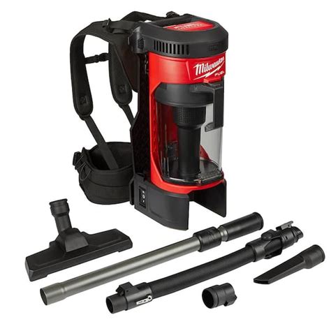 Milwaukee M18 FUEL 18-Volt Lithium-Ion Brushless 1 Gal. Cordless 3-in-1 Backpack Vacuum (Vacuum ...