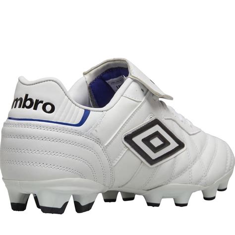 Buy Umbro Mens Speciali Eternal Premier HG Football Boots White/Black/Clematis Blue