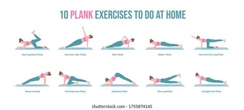 38,958 Plank Workout Images, Stock Photos & Vectors | Shutterstock