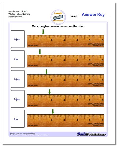 Mark the Ruler in Inches