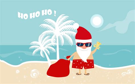 Christmas Beach Wallpapers - Wallpaper Cave