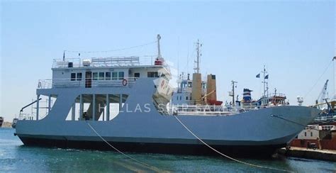 Passenger and cargo roro open ferry for sale