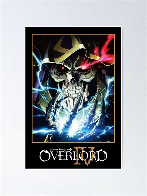 "Overlord Anime Season 4-Poster High Resolution" Poster for Sale by ...