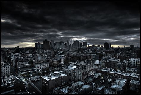 Dark City | Night City Wallpaper