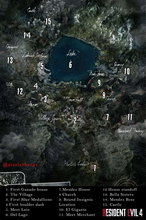 Resident Evil 4 Remake World Map Revealed, Looks Closer To Original