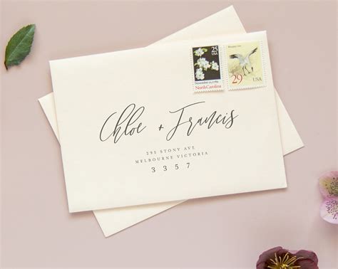 Envelope Addressing, Wedding Invitation, Address Printing, Envelope ...