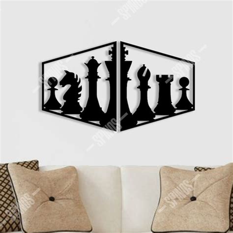 Chess Wall Decor - Etsy