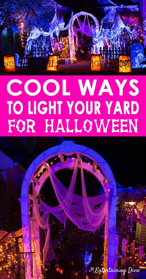 Halloween Outdoor Lighting Ideas: 21 Spooky Ways To Light Your Yard ...