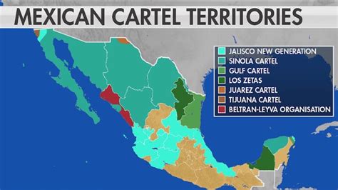 Los Zetas Territory Map