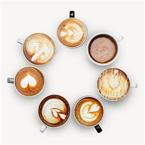 Coffee latte art isolated image | Premium Photo - rawpixel