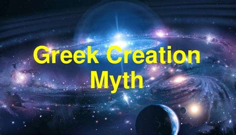 Greek Creation Myth