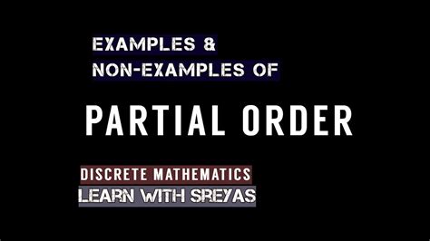 Partially Ordered Set : Explained with Examples | Partial Ordering ...