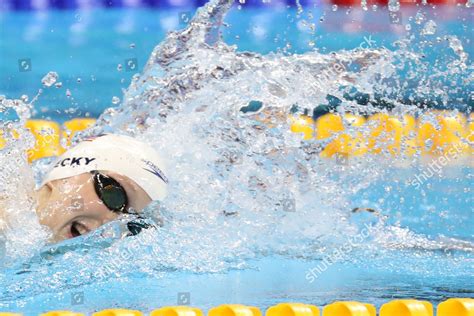 Katie Ledecky Competes Womens 400m Freestyle Editorial Stock Photo - Stock Image | Shutterstock