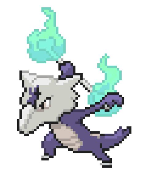 Marowak Alola | Pixel Art Maker