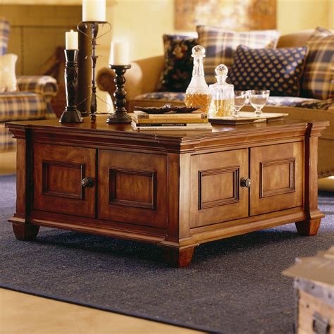 Tuscano Square Cocktail Table by Kincaid Furniture | Living Room - Wood ...