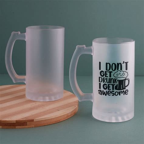 Sublimation Frosted Beer Mug at best price in Mumbai | ID: 2849115288855