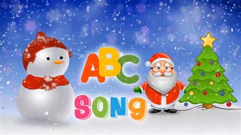 Christmas ABC Song | Santa Claus ABC Song For Children | ABCD Learning |... | Abc songs, Phonics ...