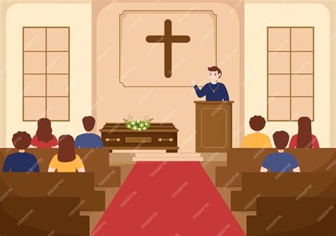 Korean Pastor Sermon Clipart