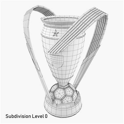 MLS Cup Trophy 3D Model | FaceQuad