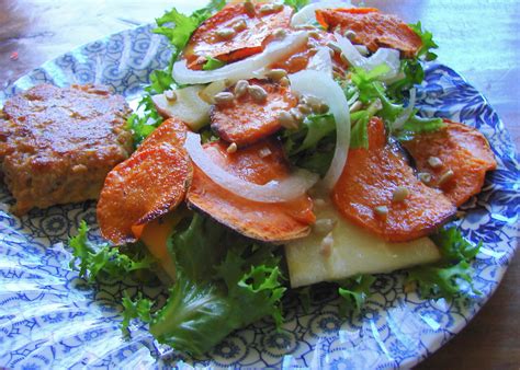 Apple & Chicory Lettuce Salad with Crisp Sweet Potatoes | Flickr