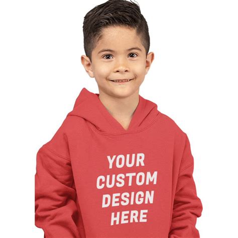 Custom Printed Kids Boys Hoodie | Print Your Own Design | Custom T-Shirts India