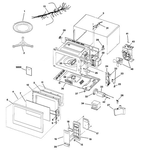 [DIAGRAM] Panasonic Microwave Parts Diagram - MYDIAGRAM.ONLINE