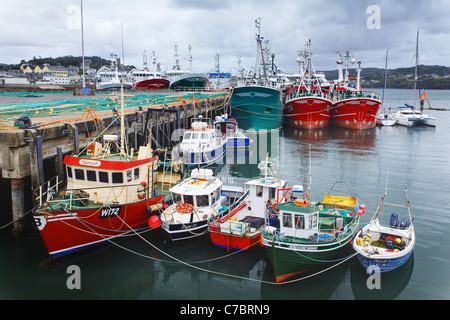 Killybegs fishing port harbour, County Donegal, Ireland Stock Photo ...