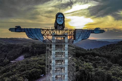 Brazil's new gigantic Christ statue even taller than Rio's