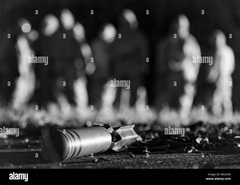 Unexploded ordnance Black and White Stock Photos & Images - Alamy