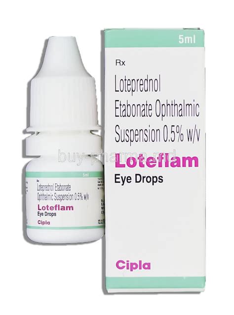 Buy Loteflam, Loteprednol Ophthalmic Suspension ( Generic Lotemax ...