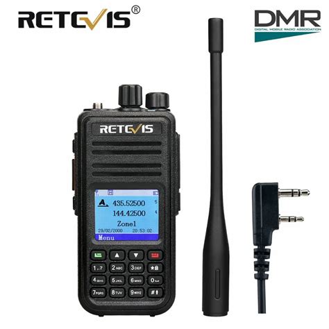 Aliexpress.com : Buy RETEVIS RT3S Dual Band DMR Digital Walkie Talkie (GPS) 5W VHF UHF DMR Radio ...