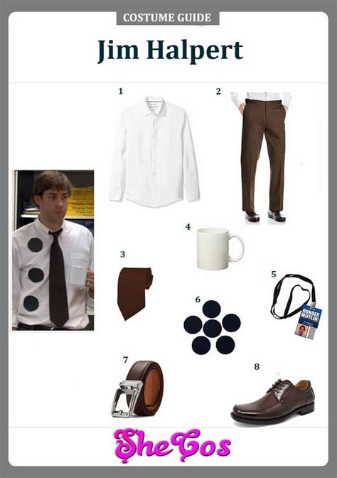 The Complete Guide to Jim Halpert Costume of The Office | SheCos Blog