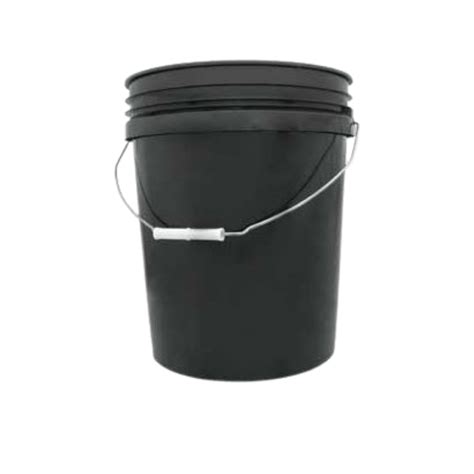 Leaktite Black Plastic Bucket 5 gallon | Gilford Hardware – Gilford Hardware & Outdoor Power ...