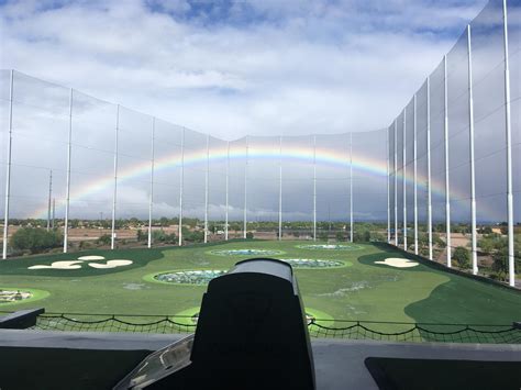 View from Top Golf Gilbert, AZ after the storms! : r/golf