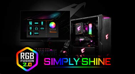 GIGABYTE Simplifies LED Integration with RGB Fusion 2.0