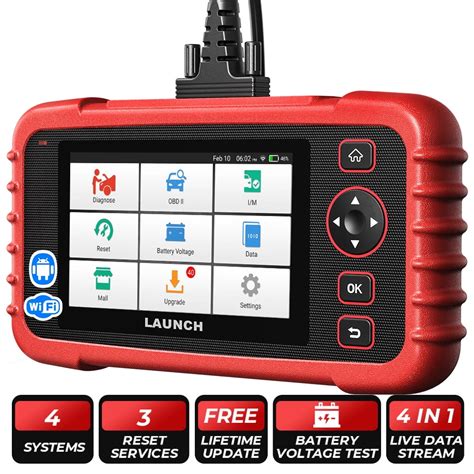 Launch CRP123X Elite OBD2 Scanner Car Diagnostic Code Reader ABS SRS ...