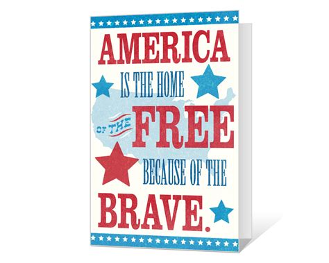 Home Of The Brave | American Greetings