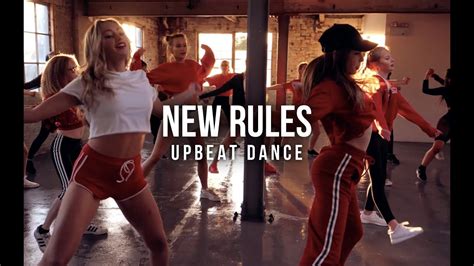 UPBEAT DANCE / NEW RULES - YouTube