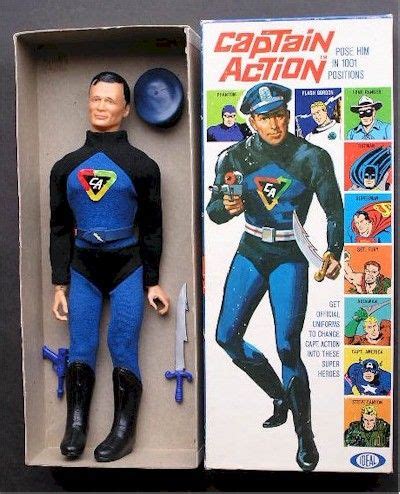 Toys You Had Presents Captain Action | Vintage toys 1960s, Superhero ...