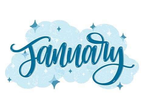 January Graphic by Emma Renée Norwell on Dribbble