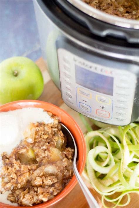 How to make Apple Crisp in the Instant Pot | Devour Dinner